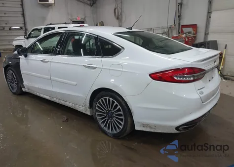 2018 Ford Fusion Titanium z USA, uszkodzony, nr VIN 3FA6P0D96JR169767